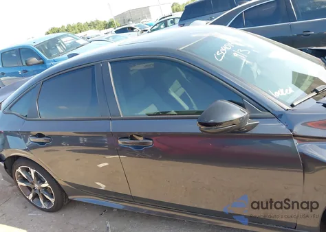 2025 Honda Civic Sport/Sport Touring z USA, uszkodzony, nr VIN 2HGFE4F86SH350295